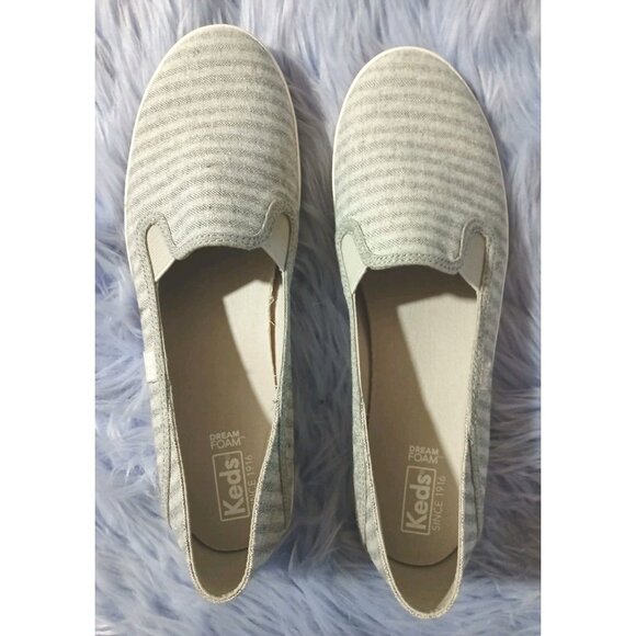 Keds Women's Double Decker Canvas Slip On Sneakers Sz 11 - Picture 2 of 6